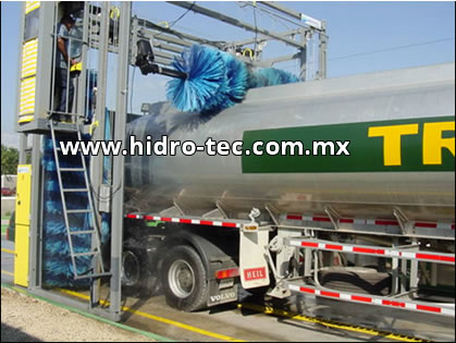Proyecto de lavado de Autobuses, Camiones, Tractocamiones, Trailers y Pipas - Hidro-Tec Ceccato